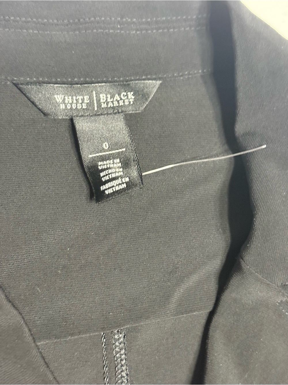 White House Black Market Black Women's Blazer Jacket